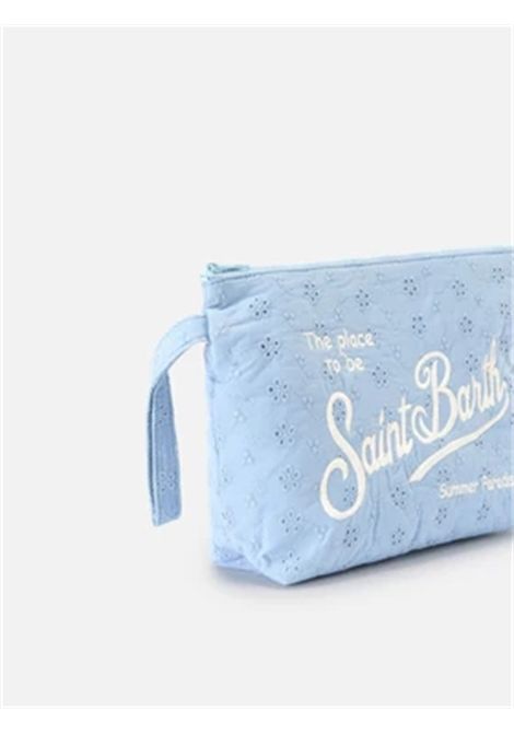 Pochette Maxi in Sangallo SAINT BARTH | ALI0052 ALINE SANGALLO L00549L COTTON MINI FLOWERS EMB